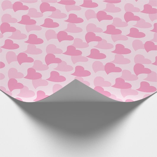 Papier Cadeau Bons Coeurs Motif sans couture (Coin)