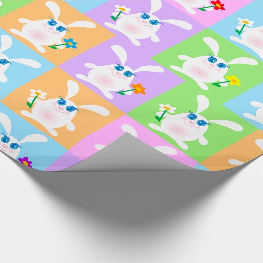 Papier Cadeau Bons lapins