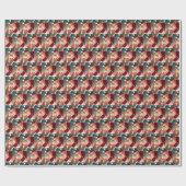 Papier Cadeau Bonté de Noël 1 (Plat)