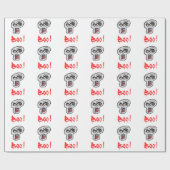 Papier Cadeau Boo ! (Plat)