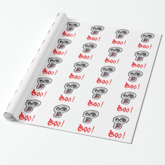 Papier Cadeau Boo ! (Déroulé)