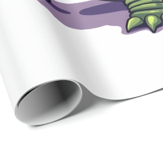 Papier Cadeau Boo Crew Turtle (Coin rond)