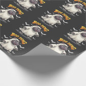 Papier Cadeau Boo Deng Ghost Baby Pygmy Hippo Moo Deng Halloween (Coin)