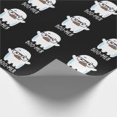 Papier Cadeau Boo-mer Funny Moyen Age Ghost Pun Dark BG (Coin)