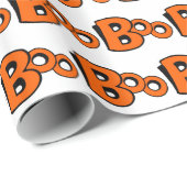 Papier Cadeau Boo Motif (Coin rond)