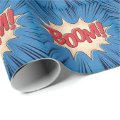 PAPIER CADEAU BOOM ! (Coin rond)