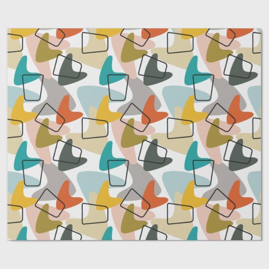 Papier Cadeau Boomerangs et Corks (Plat)