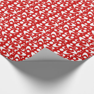 Papier Cadeau Boomerangs rétro