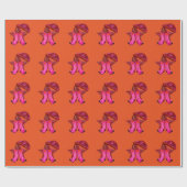 Papier Cadeau Boots Casquettes Country Star (Plat)