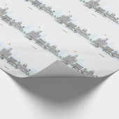 Papier Cadeau Bord de mer de Liverpool (Coin)