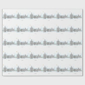 Papier Cadeau Bord de mer de Liverpool (Plat)