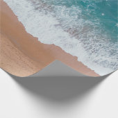 Papier Cadeau Bord de mer de sable (Coin)