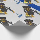 Papier Cadeau Bordage de teckel (Coin)