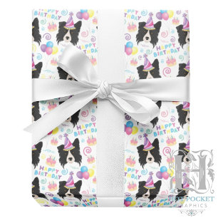 Papier Cadeau Border Collie