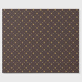 Papier Cadeau Borne d'or (Plat)
