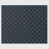 Papier Cadeau Borne d'or (Plat)