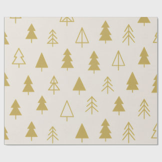 Papier Cadeau Bosquet Doré