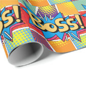 Papier Cadeau Boss (Coin rond)