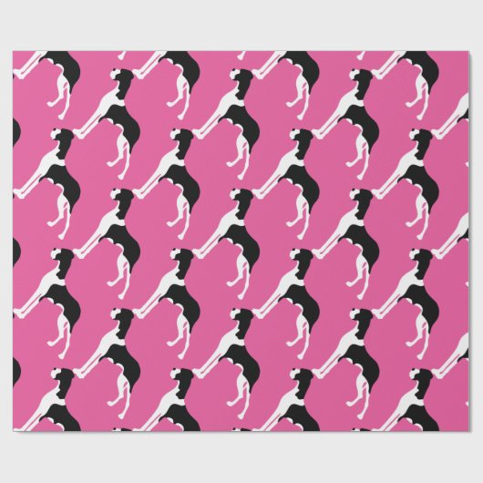 Papier Cadeau Boston Great Dane (Plat)