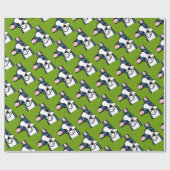 Papier Cadeau Boston Terrier (Plat)