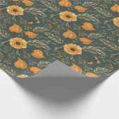 Papier Cadeau Botanique boisée douce (Coin)