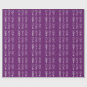 Papier Cadeau Botanique fantaisiste (Plat)