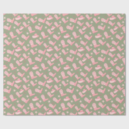 Papier Cadeau botte (Plat)