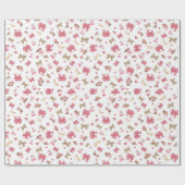 Papier Cadeau Bottes, Casquettes et vaches de fille Occidentale  (Plat)