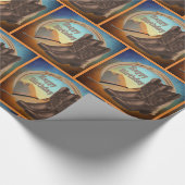 Papier Cadeau Bottes occidentales de casquette de cowboy et (Coin)