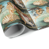 Papier Cadeau BOTTICELLI - La naissance de Vénus 1483 (Coin rond)