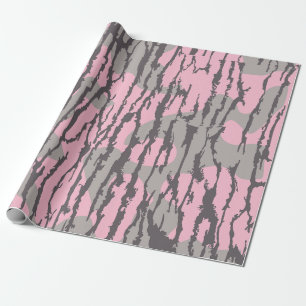 Papier Cadeau Bottom Lands Camo Rose pour Femmes et Filles
