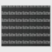 Papier Cadeau Boucher Extraordinaire (Plat)