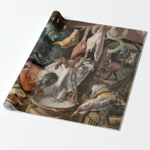 Papier Cadeau Boucher's Stall (par Pieter Aertsen)