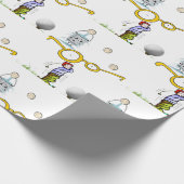 Papier Cadeau Bouchon de papier Golfer (Coin)