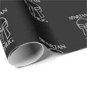 Papier Cadeau Bouchon spartiate - Papier à envelopper brillant, (Coin rond)