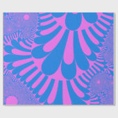 Papier Cadeau Boucle de bonbons en coton (Plat)
