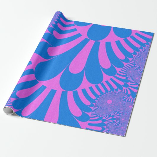 Papier Cadeau Boucle de bonbons en coton (Déroulé)