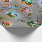 Papier Cadeau Boucle de papier d'enveloppement de Noël des auror (Coin)