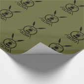 Papier Cadeau Bouclier Maccabee Soumis Et Voies (Coin)