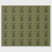 Papier Cadeau Bouclier Maccabee Soumis Et Voies (Plat)