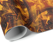 Papier Cadeau Boucliers Renaissance.... (Coin rond)