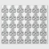 Papier Cadeau Bouddha (Plat)