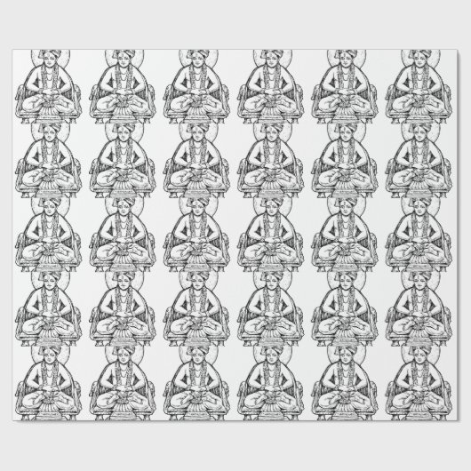 Papier Cadeau Bouddha (Plat)