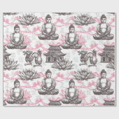 Papier Cadeau Bouddha (Plat)