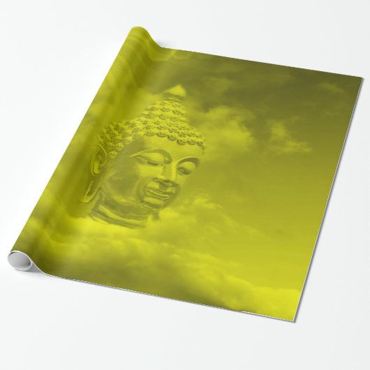 Papier Cadeau bouddha en or (Déroulé)
