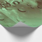 Papier Cadeau bouddha en vert (Coin)