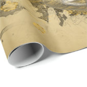 Papier Cadeau Bouddha les vérités nobles (Coin rond)