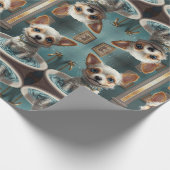 Papier Cadeau Bouddhas dans un bain (Coin)