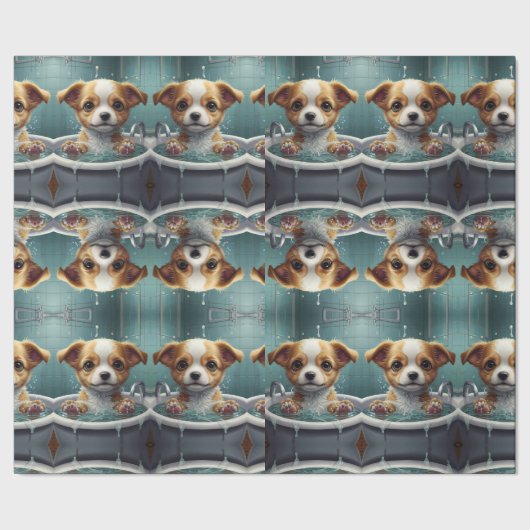 Papier Cadeau Bouddhas dans un bain (Couture)