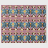 Papier Cadeau Bouddhas dans un bain (Plat)